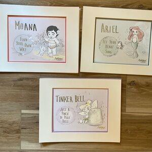 Disney Animator's Collection double-matted Wall art